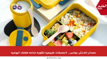 عصائر اللانش بوكس.. 6 وصفات طبيعية لتقوية مناعة طفلك اليومية